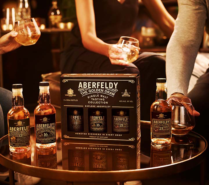 アバフェルディ18年RED　WINE CASKS Aberfeldy 18 Years Old Single Malt Scotch Finished In French